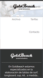 Mobile Screenshot of goldbeachsurf.com